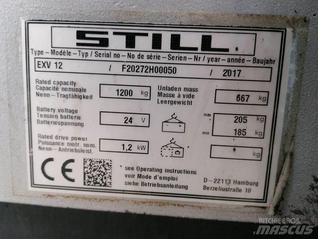 Still EXV12 Ručni električni viličar