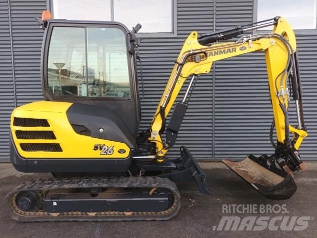 Yanmar SV 26 Mini bageri <7t