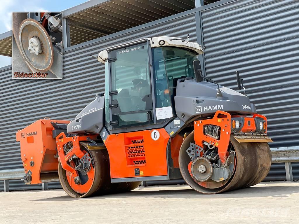Hamm DV+ 70I VO-S Valjci sa dvojnim bubnjem