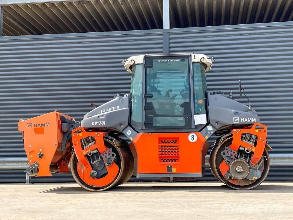Hamm DV+ 70I VO-S Valjci sa dvojnim bubnjem