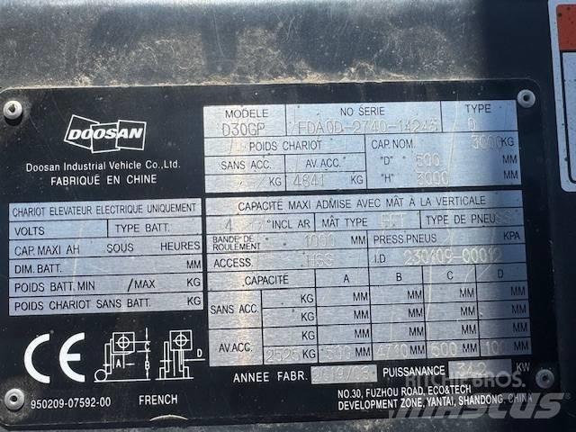 Doosan D30 Plus Dizelski viličari