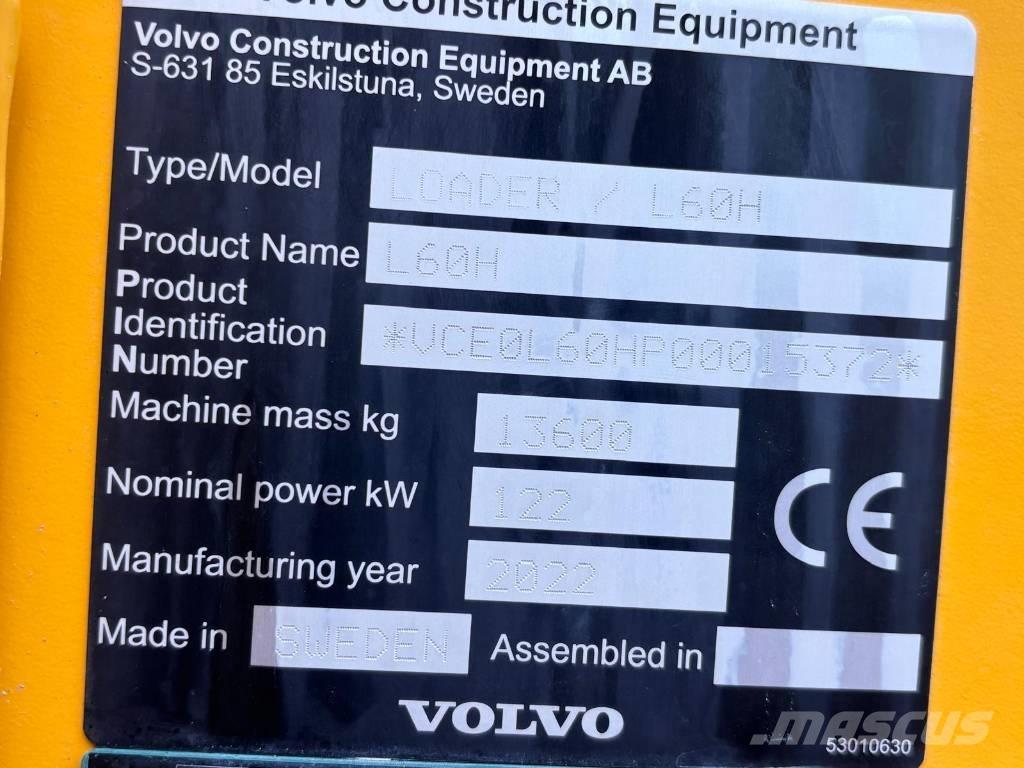 Volvo L 60 H Utovarivači na kotačima