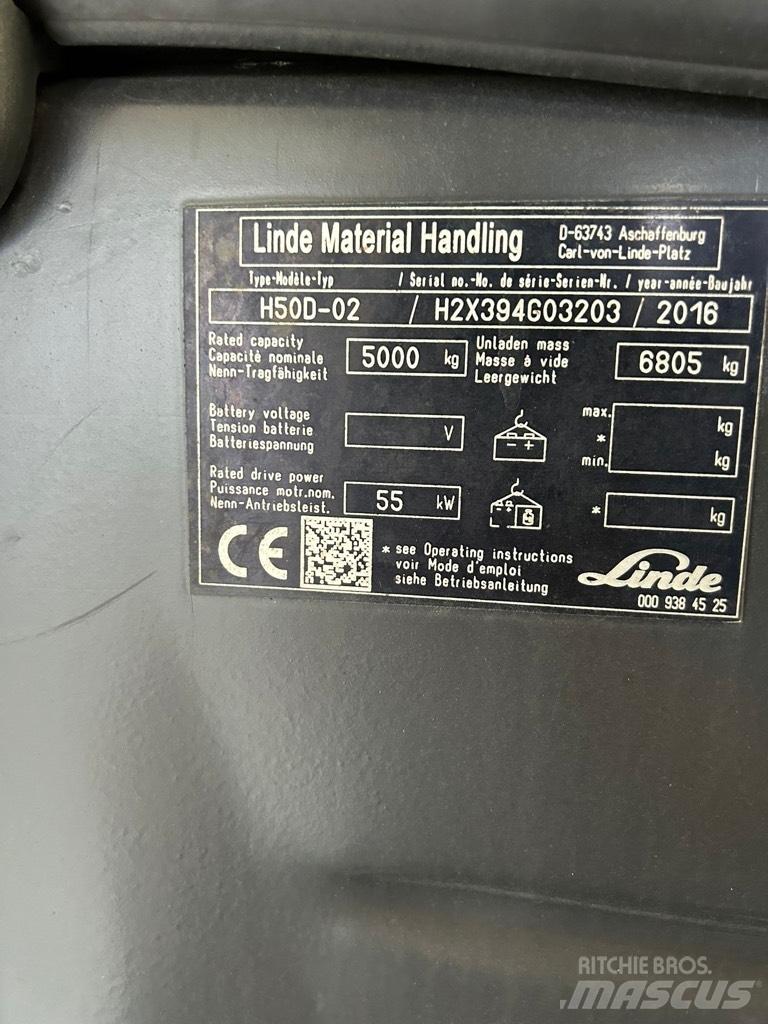 Linde H50D-02 EVO Dizelski viličari