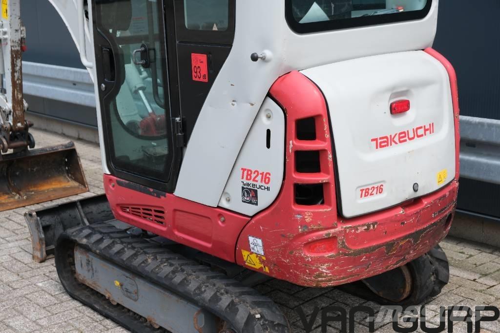 Takeuchi TB216 | 2018 Mini bageri <7t