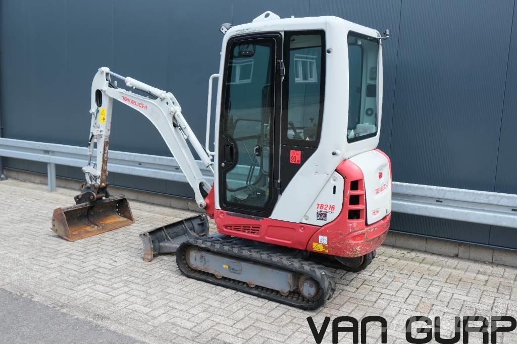 Takeuchi TB216 | 2018 Mini bageri <7t
