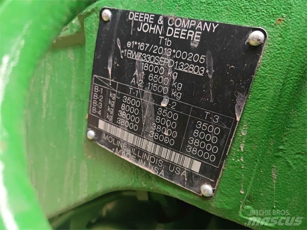 John Deere 7R 330 Traktori