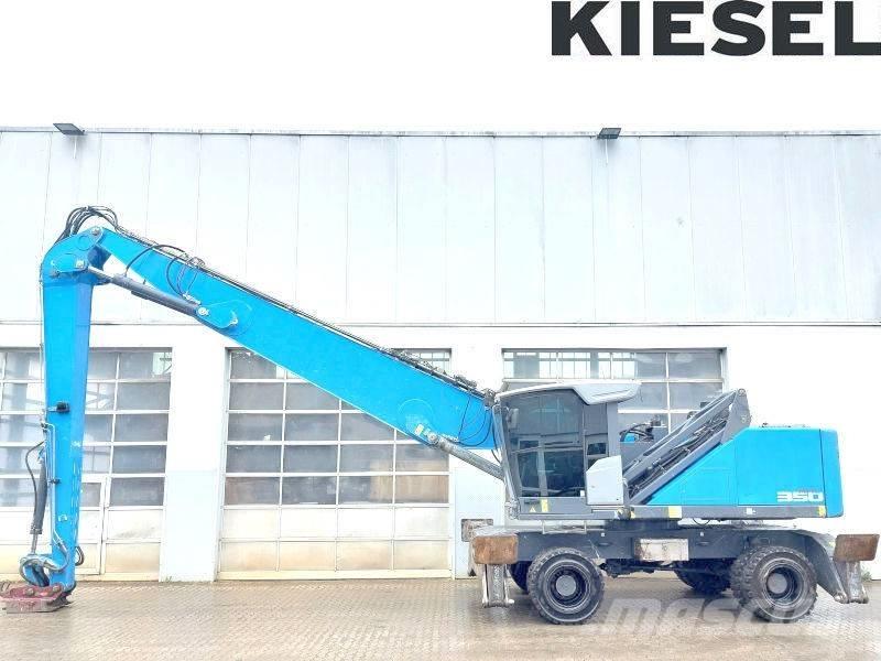 Fuchs MHL 350 F Bageri za manipuliranje materijalom / otpadom