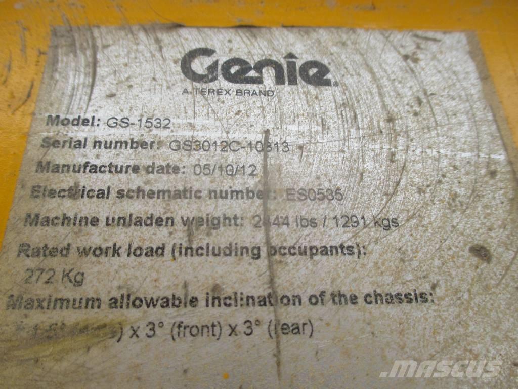 Genie GS 1532 Škaraste platforme