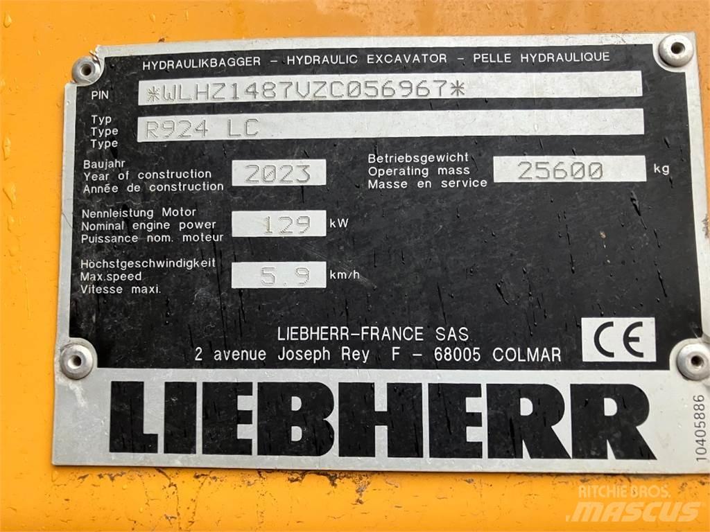 Liebherr R924 Bageri gusjeničari