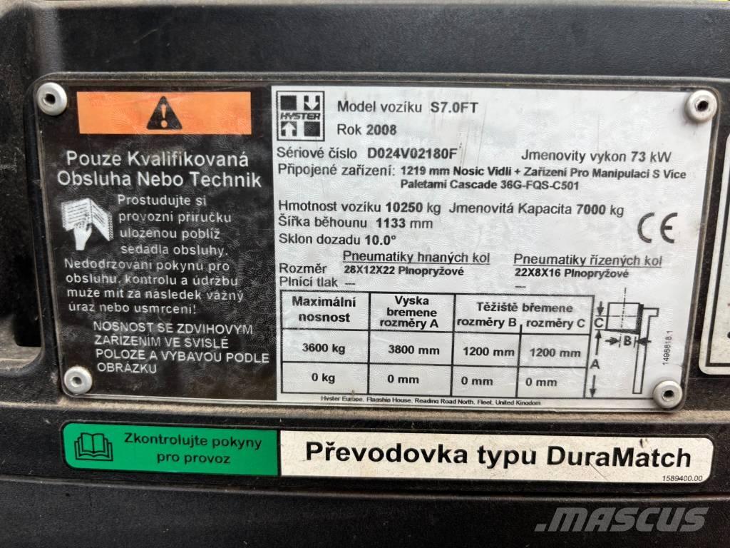 Hyster S 70 FT Plinski viličari