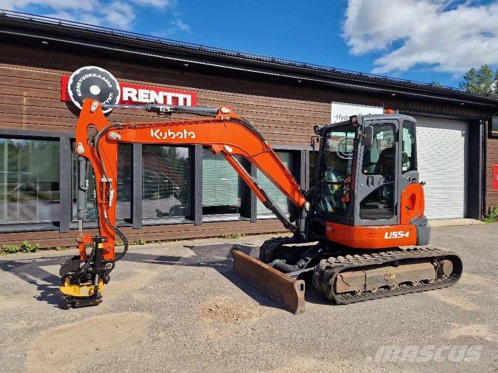 Kubota U 55-4 Mini bageri <7t