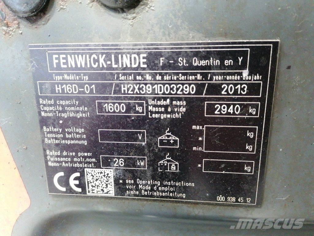 Linde H16D-01 Dizelski viličari