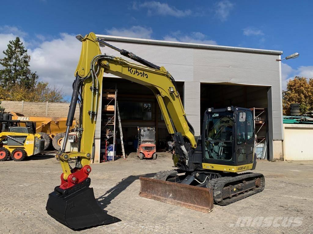 Kubota KX080-4@ Midi bageri 7t – 12t