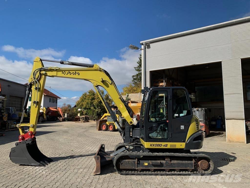 Kubota KX080-4@ Midi bageri 7t – 12t