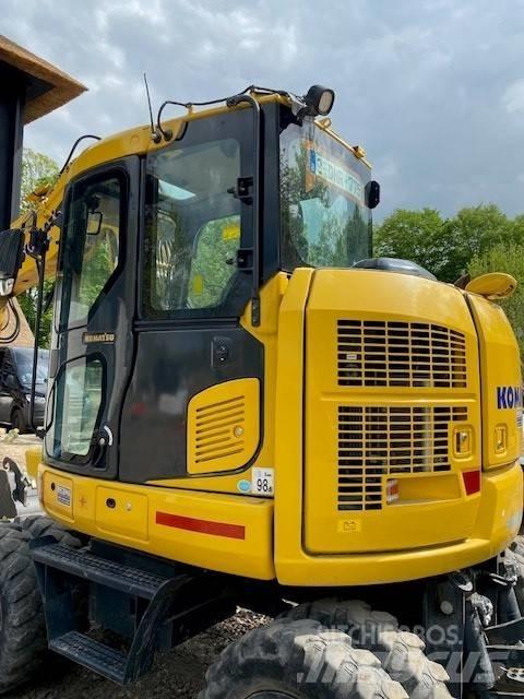 Komatsu PW98MR-11 Bageri na kotačima