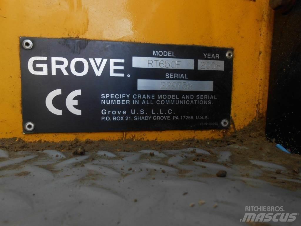 Grove RT 650 E Autokran dizalice