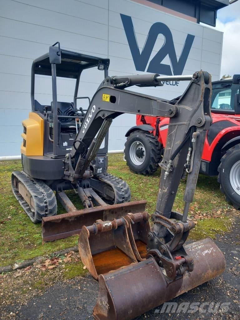 Volvo ECR 25 D Mini bageri <7t