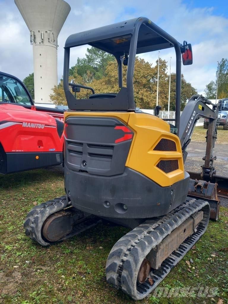Volvo ECR 25 D Mini bageri <7t