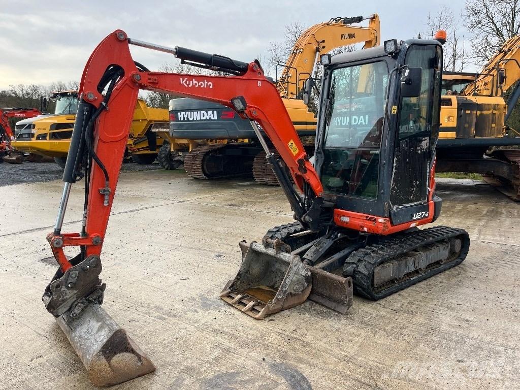 Kubota U 27-4 Mini bageri <7t