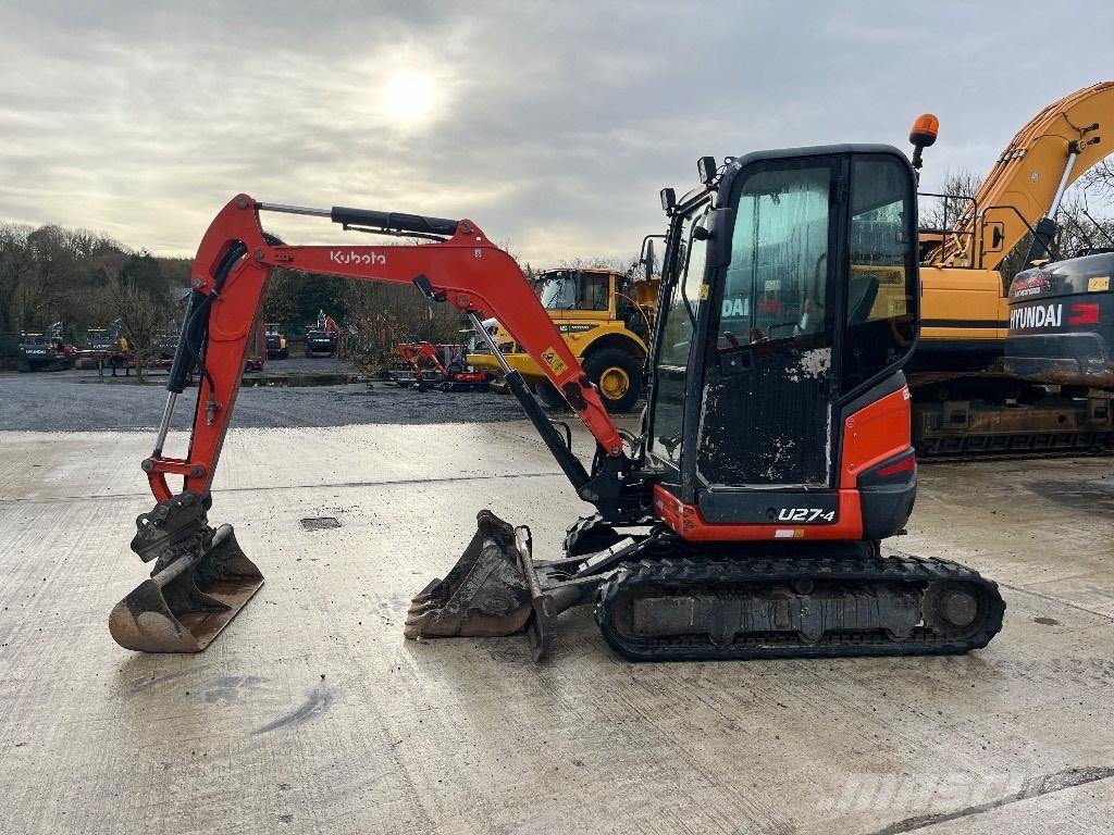 Kubota U 27-4 Mini bageri <7t