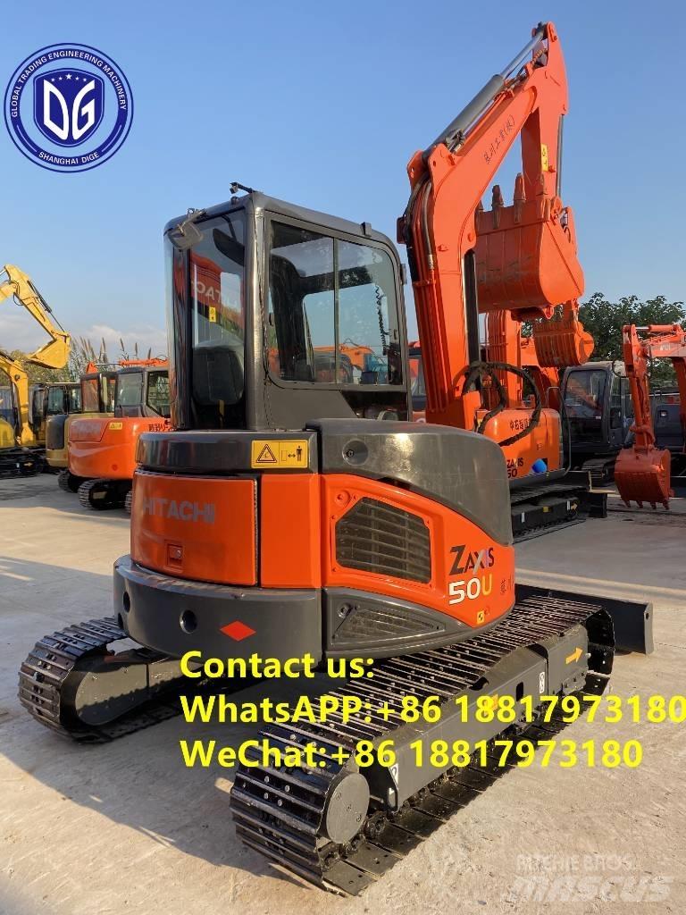 Hitachi ZX 50 U Mini bageri <7t