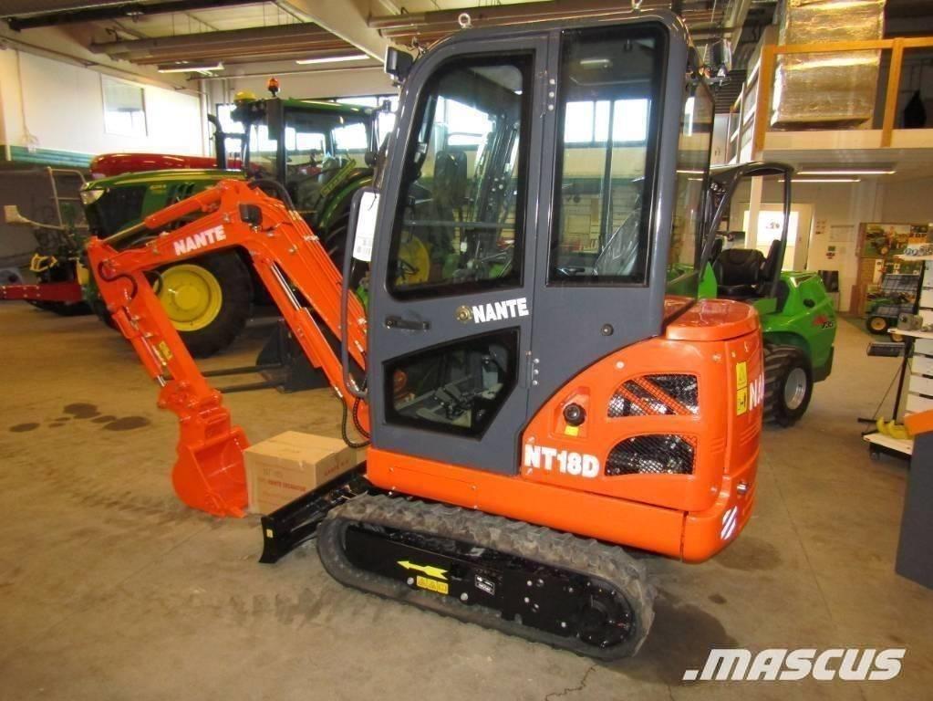 Nante NT 18 D Mini bageri <7t