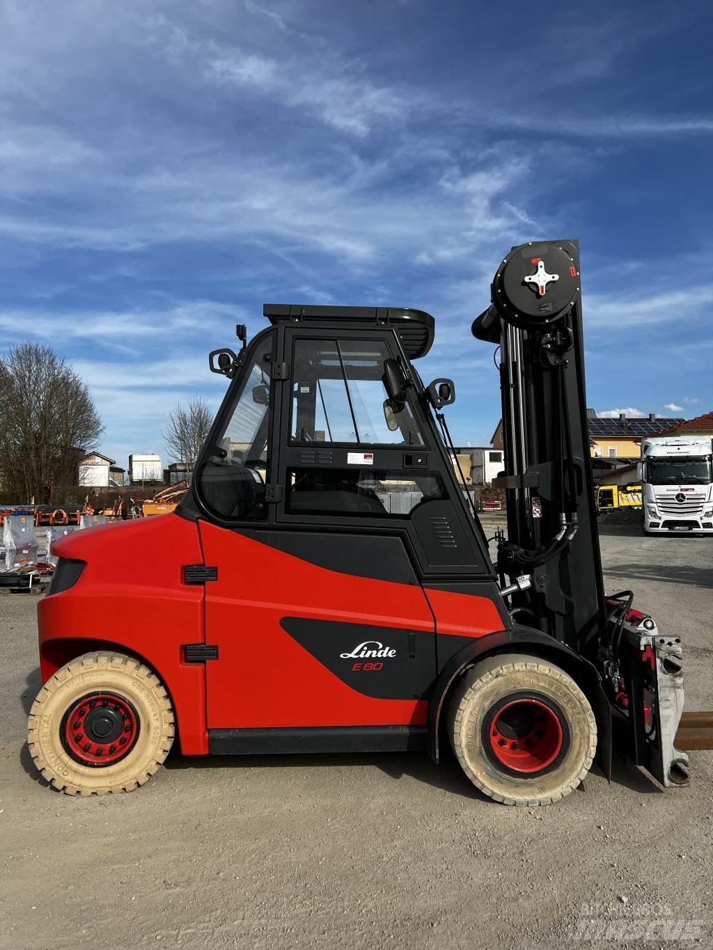 Linde E80/900 Električni viličari