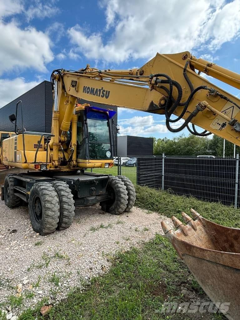Komatsu PW 170 ES-6K Bageri na kotačima