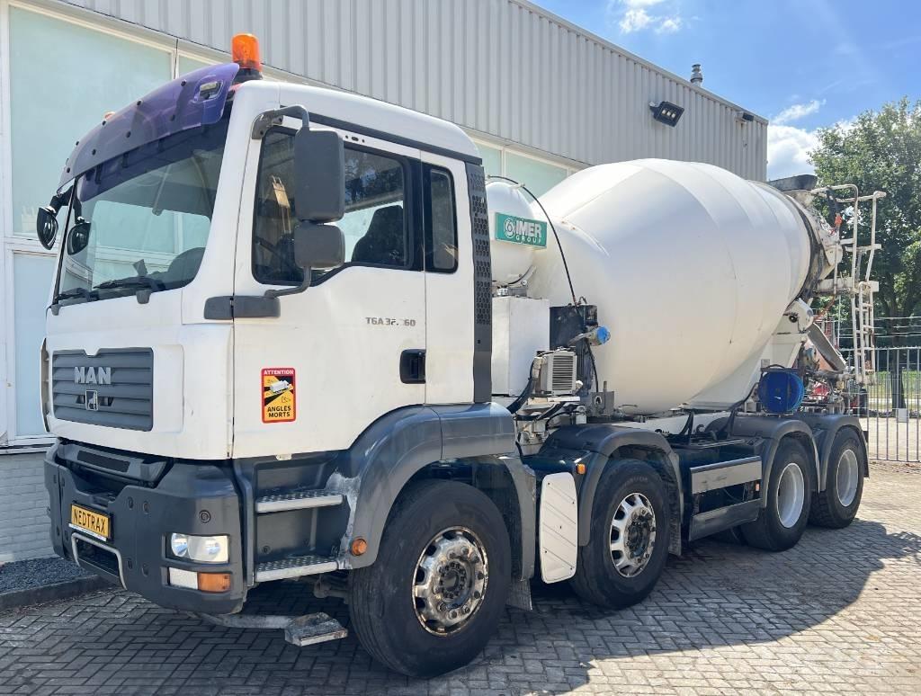 MAN TGA 32.360       9m3 Kamioni mikseri za beton