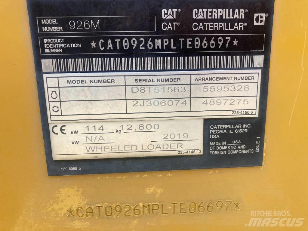 CAT 926M Utovarivači na kotačima