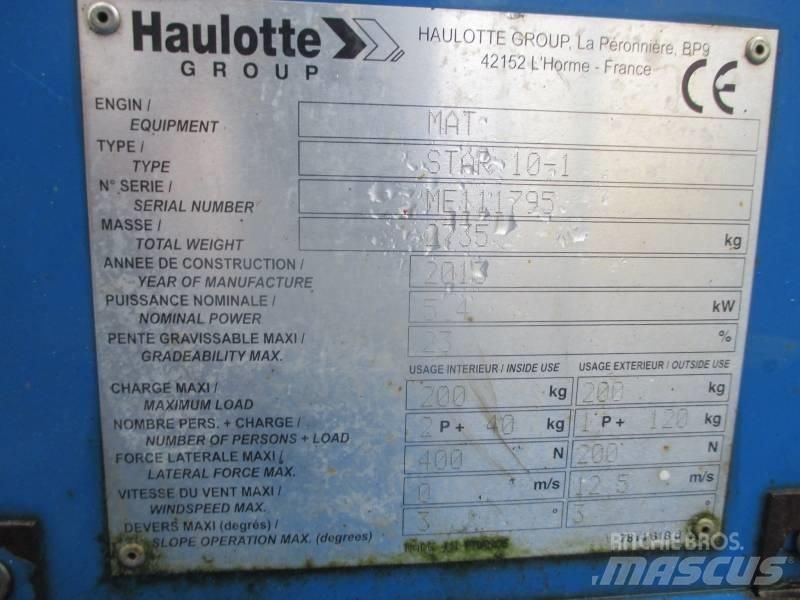 Haulotte Star 10 Vertikalne radne podizne platforme