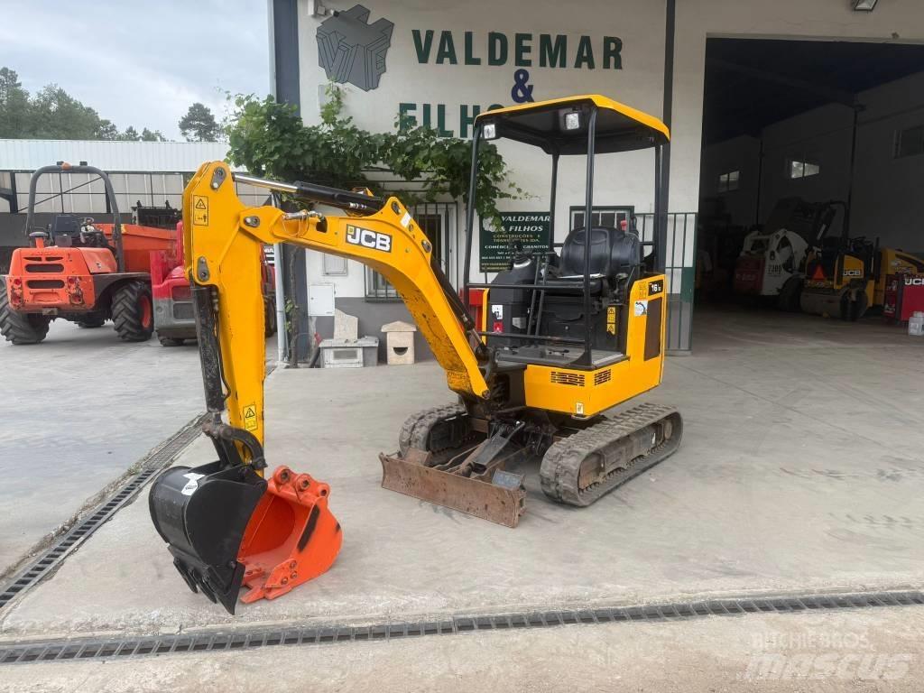 JCB 16 C-1, 904h Mini bageri <7t