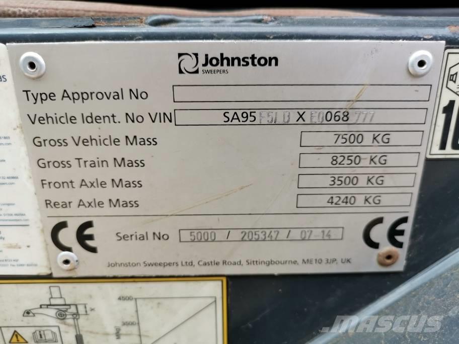 Johnston CX 400 Strojevi za metenje