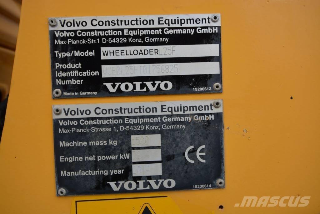 Volvo L 25 F Utovarivači na kotačima