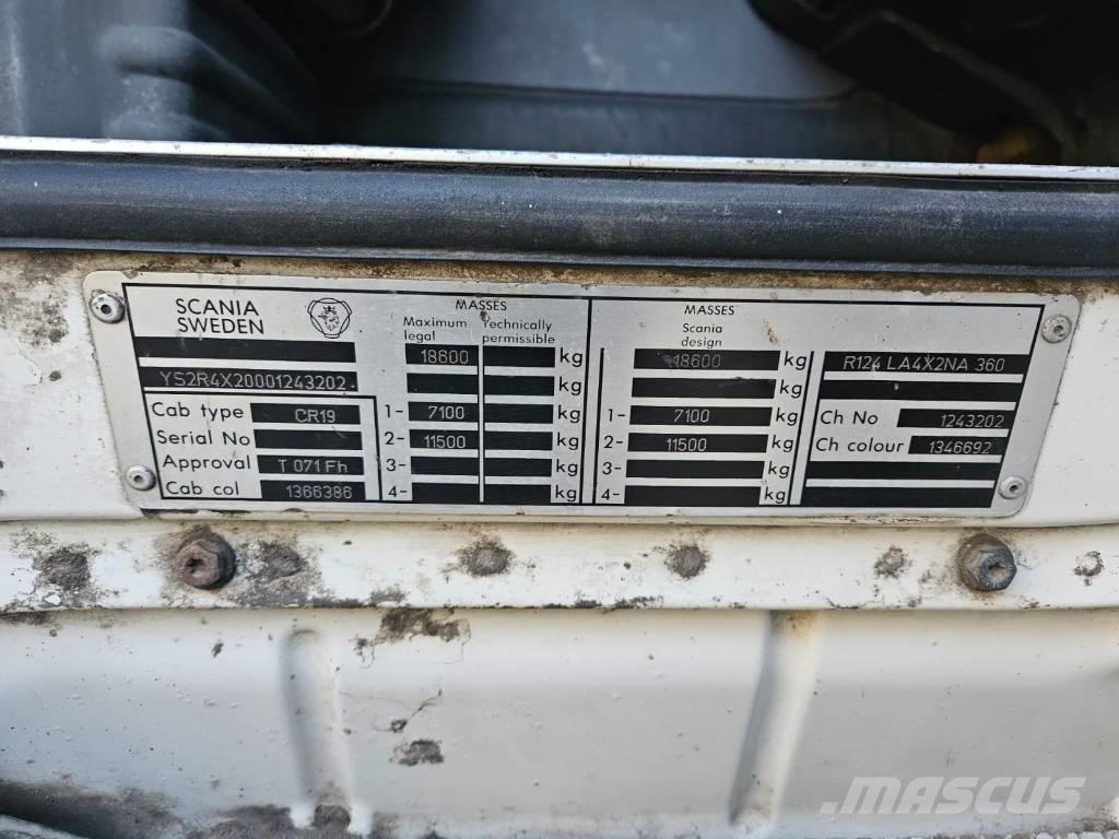 Scania 124 L 360 Traktorske jedinice