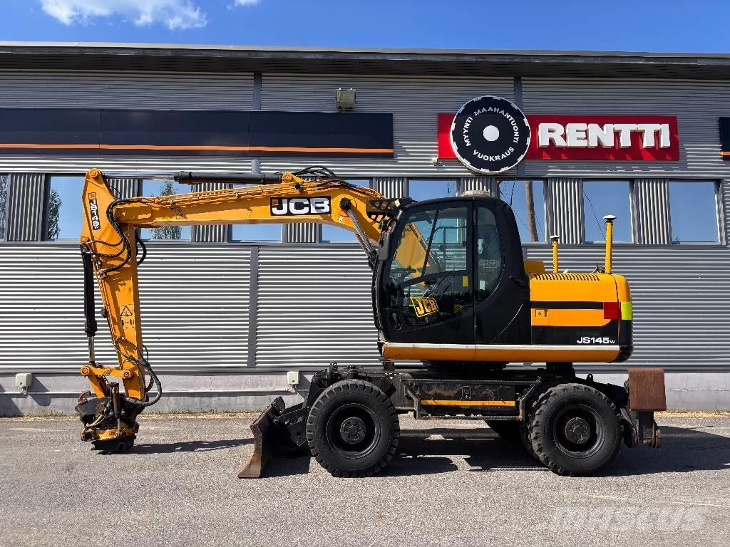 JCB JS 145 W Bageri na kotačima