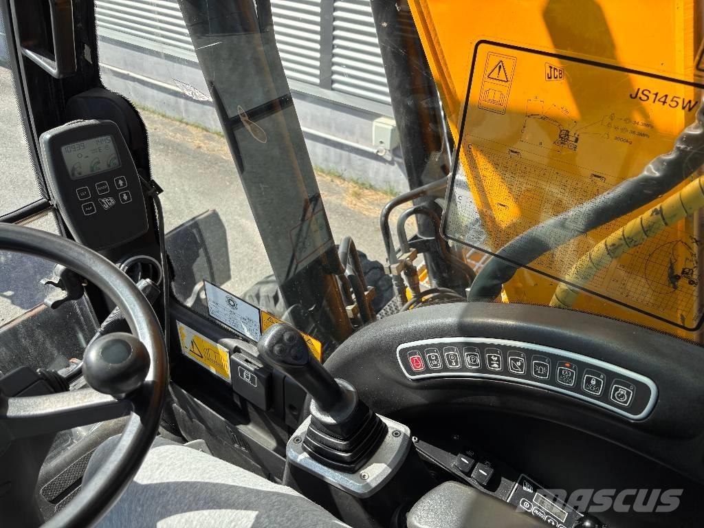 JCB JS 145 W Bageri na kotačima