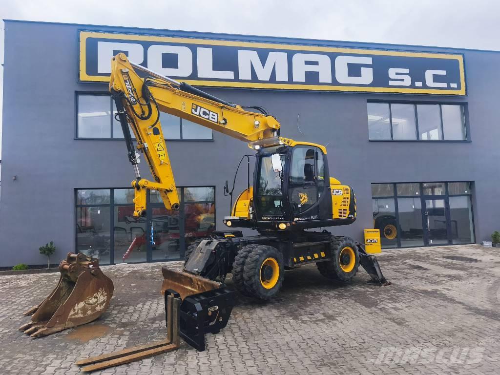 JCB JS 145 W Bageri na kotačima
