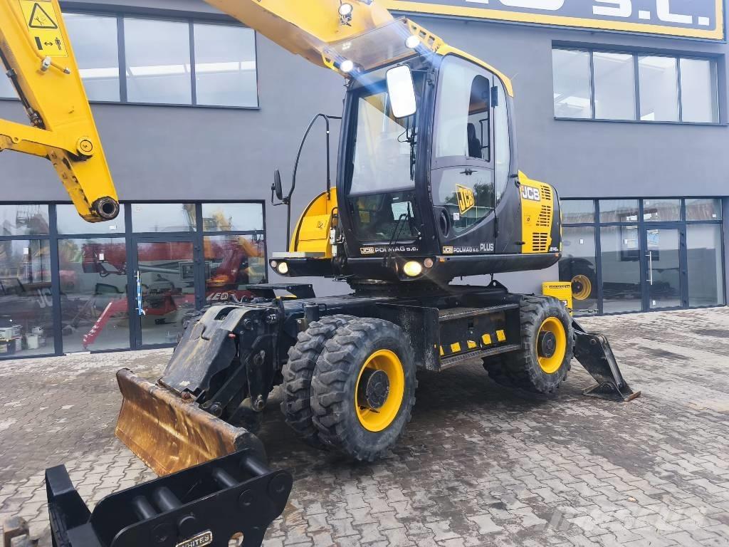 JCB JS 145 W Bageri na kotačima