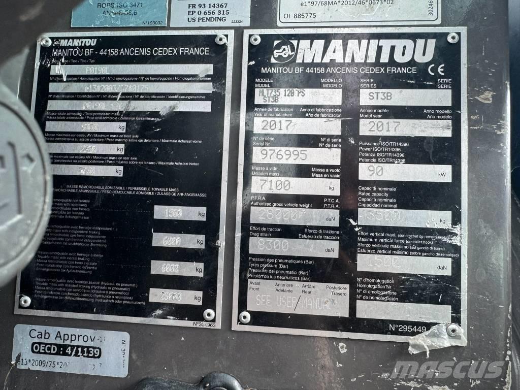 Manitou MLT 735-120 Poljoprivredni teleskopski utovarivači