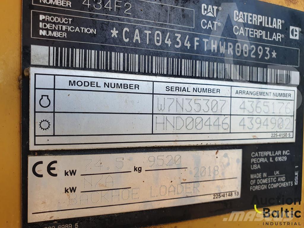 CAT 434 F2 Utovarni rovokopači