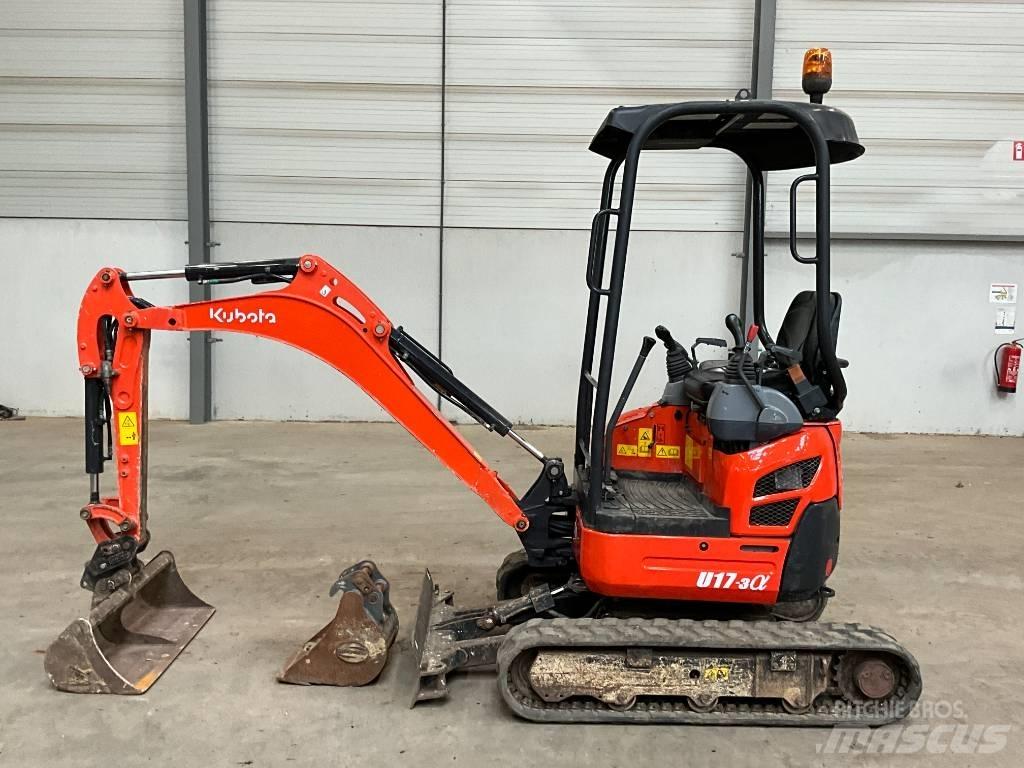 Kubota U 17-3 A Mini bageri <7t