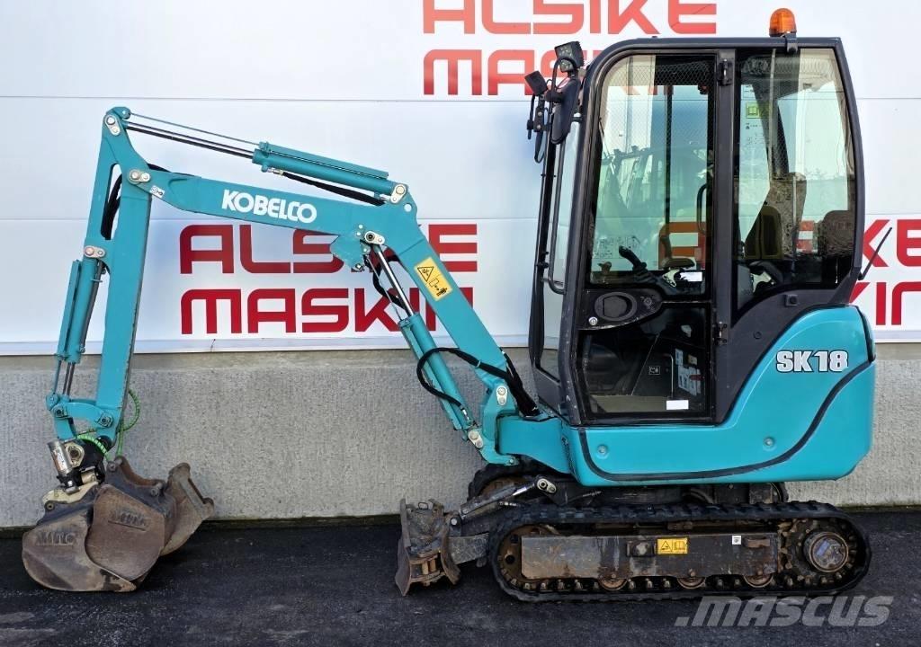 Kobelco SK 18 Mini bageri <7t