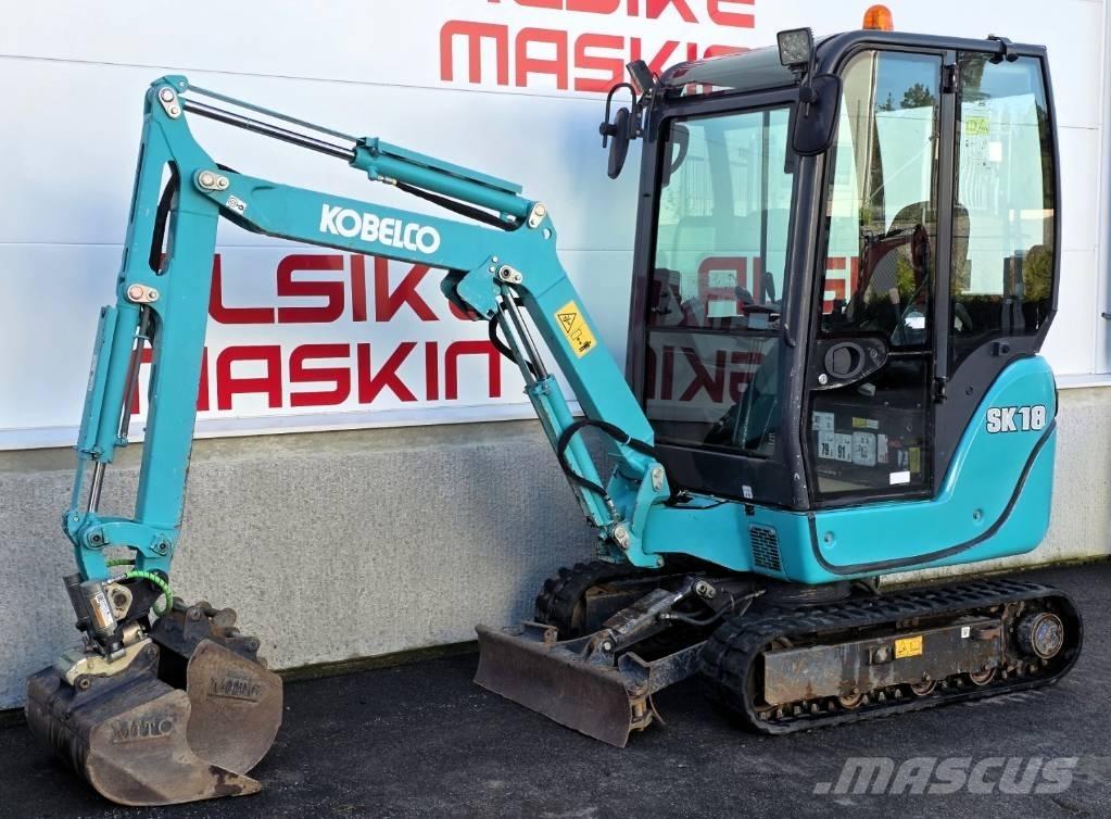 Kobelco SK 18 Mini bageri <7t