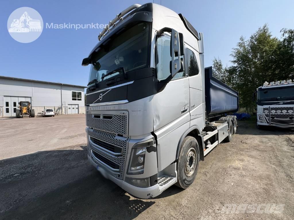 Volvo FH 16 750 Rol kiper kamioni s kukama za dizanje