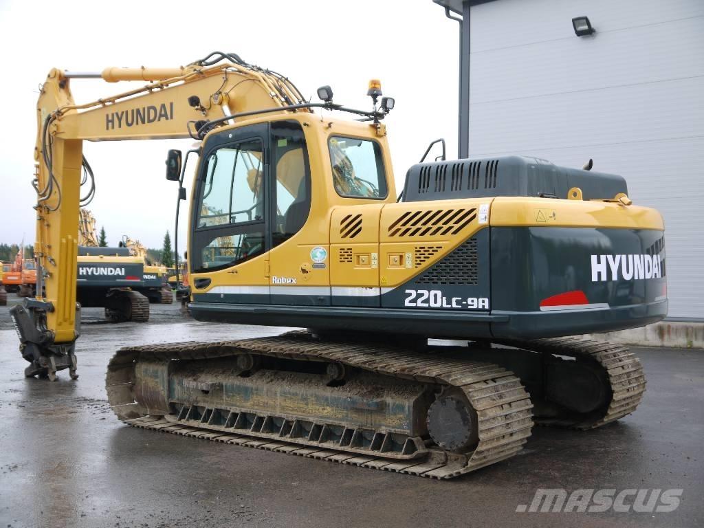 Hyundai R 220 LC-9A Bageri gusjeničari