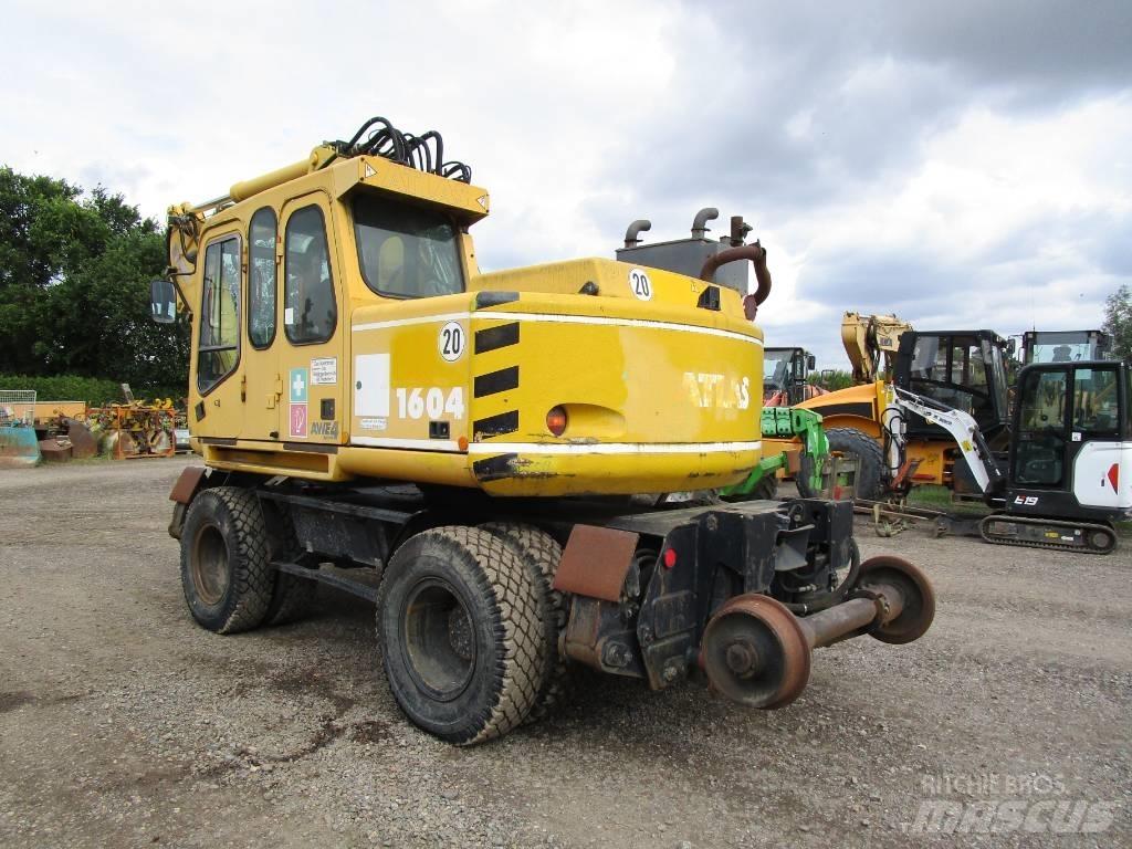 Atlas 1604 ZW Bageri na kotačima
