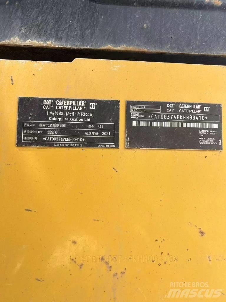 CAT 374 Bageri gusjeničari