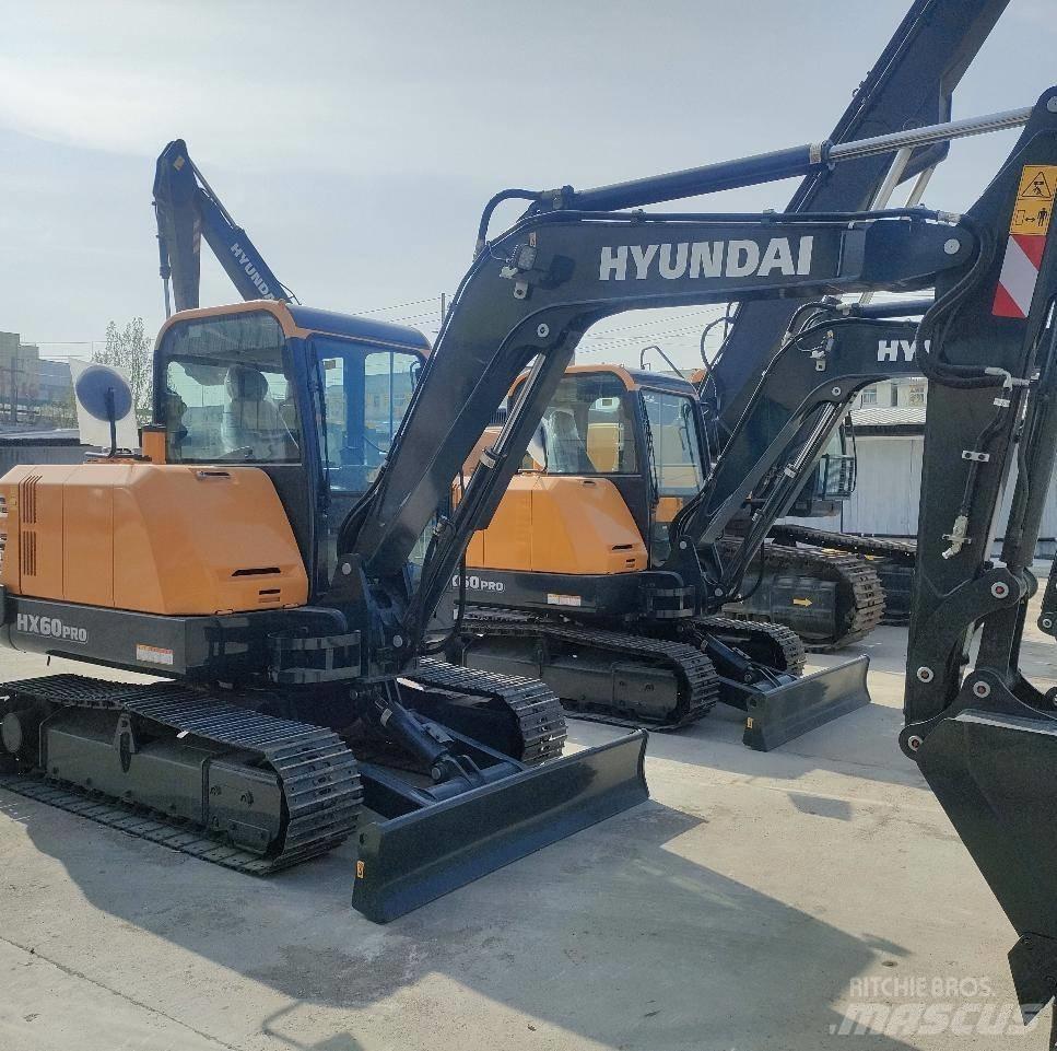 Hyundai HX 60PRO Bageri gusjeničari