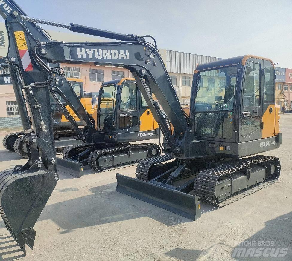 Hyundai HX 60PRO Bageri gusjeničari